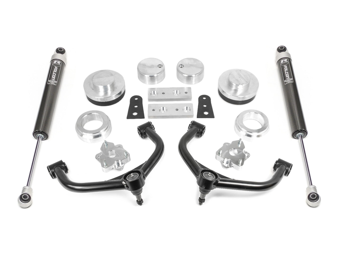 4 Inch SST Lift Kit 2009-2023 Dodge Ram 1500 4WD Classic With Falcon 1.1 Monotube Rear Shocks ReadyLIFT