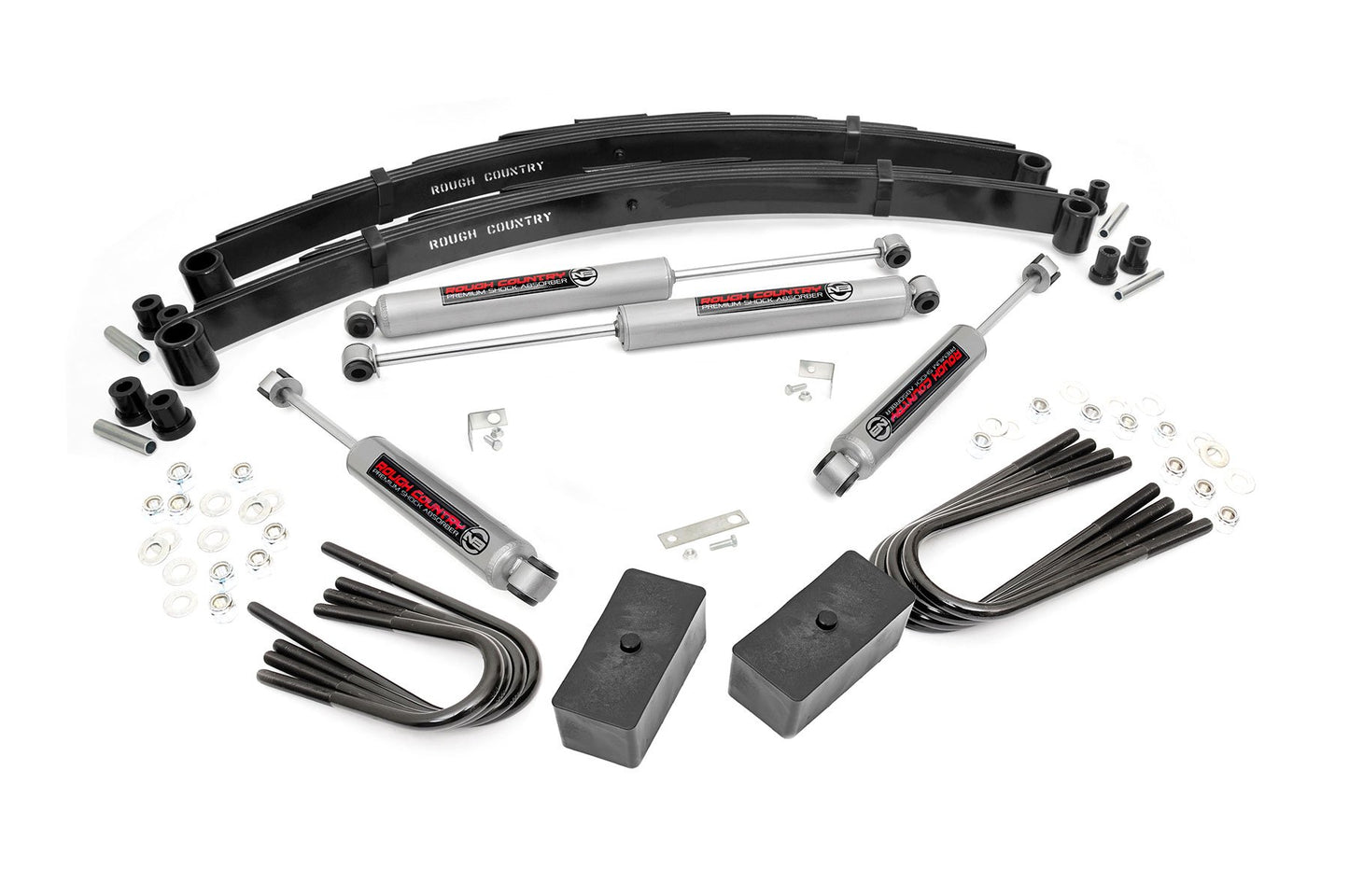 2 Inch Lift Kit | Rear Blocks | Chevy/GMC 3/4-Ton Suburban/C20/K20 Truck/C25/K25 Truck (73-76) Rough Country