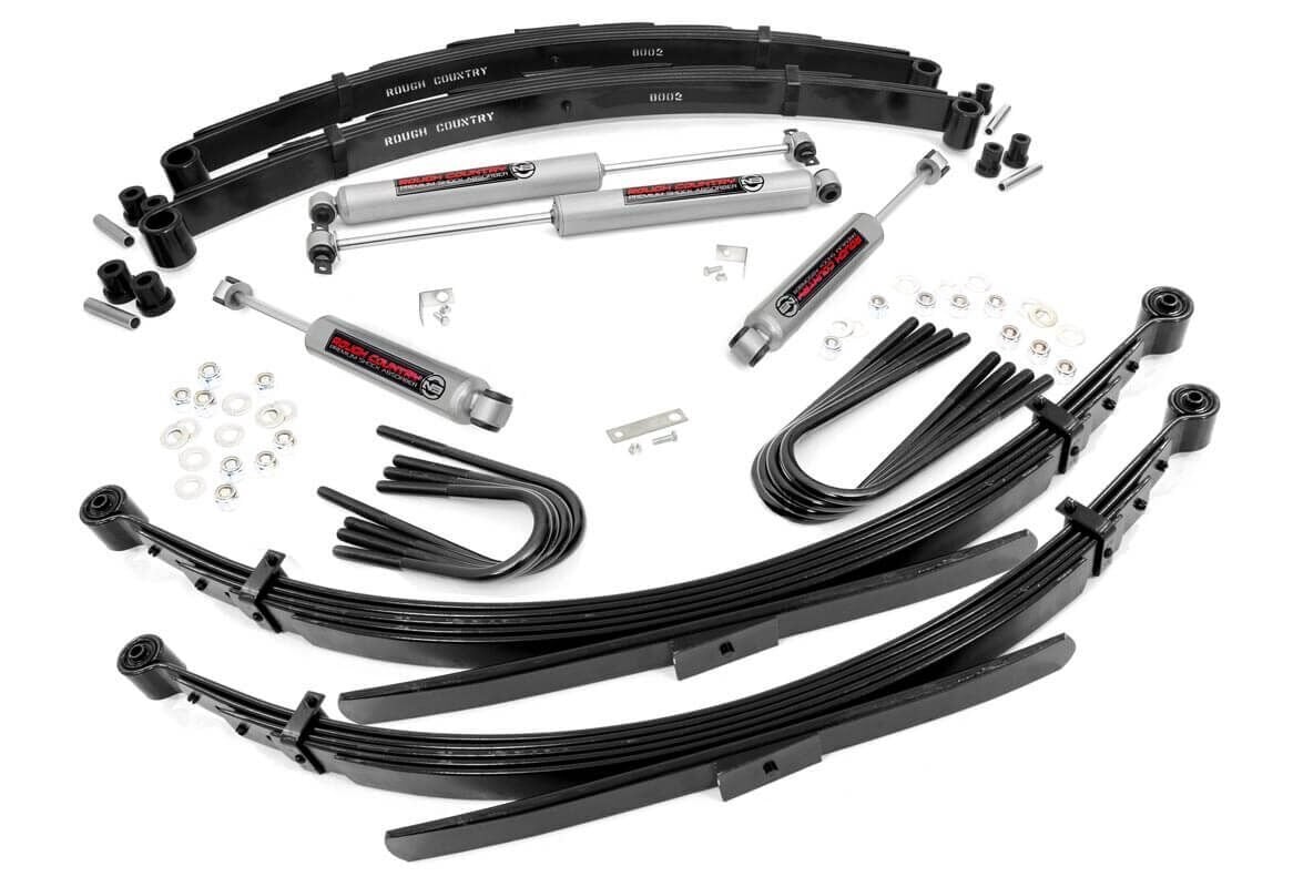 4 Inch Lift Kit | RR Spring | Chevy/GMC C10/K10 C15/K15 Truck/Half-Ton Suburban (69-72) Rough Country
