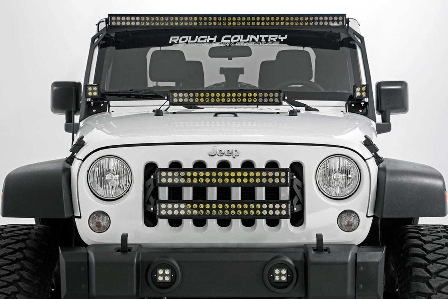 20 Inch Black Series LED Light Bar | Dual Row Rough Country