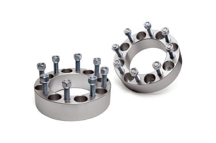2 Inch Wheel Spacers | 8x6.5 | Multiple Makes & Models (Chevy/GMC/Ram) Rough Country