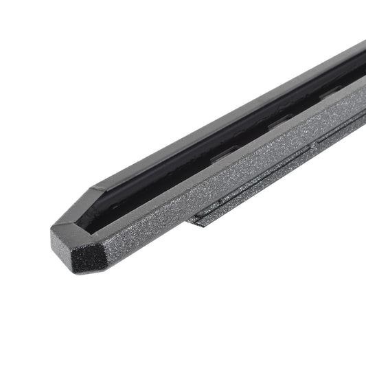 RB30 Slim Line 48 Inch Running Boards with Mounting Bracket Kit Protective Bedliner Coating For 2007-2018 Jeep Wrangler JK Go Rhino-1