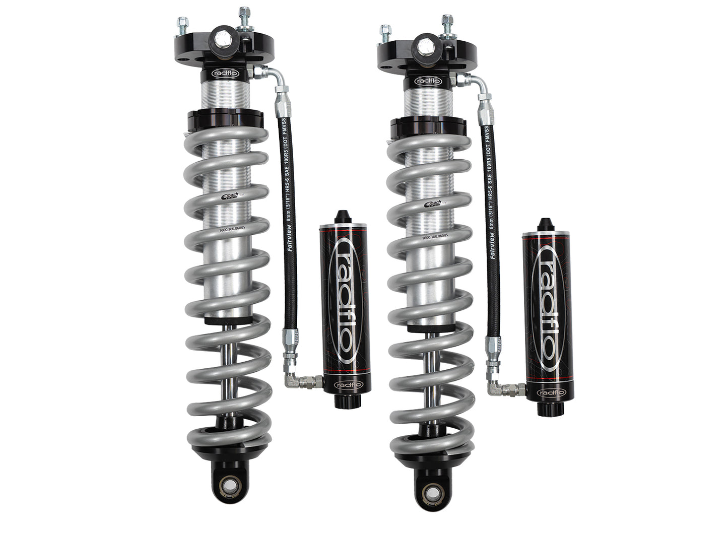2.5 Inch Front Coilover Kit Toyota Tacoma 2005-2023 With Adjuster Extended for Aftermarket UCA Radflo