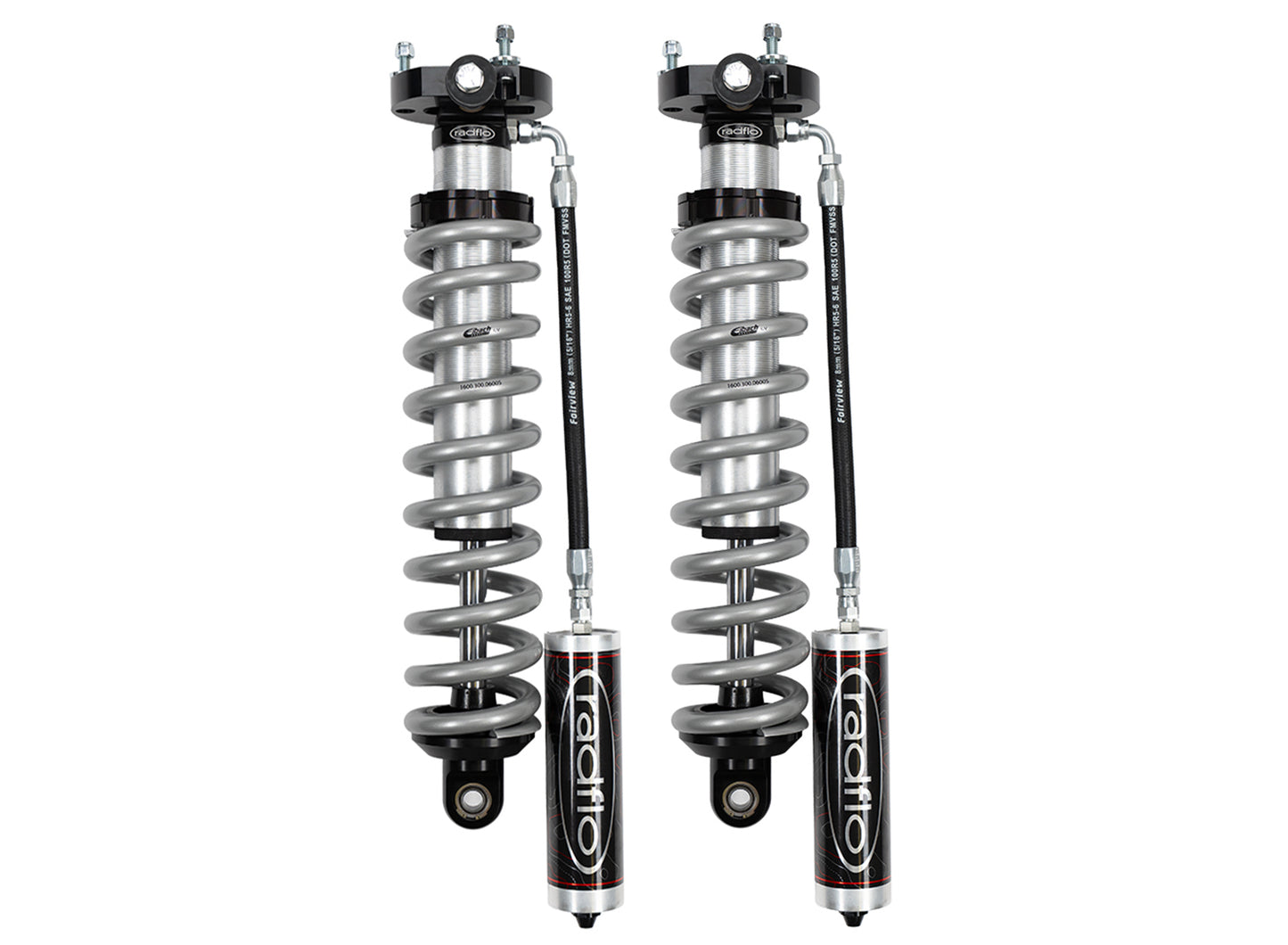 2.5 Inch Front Coilover Kit Reservoir 2 Inch Lift Toyota 4Runner 2025-2026 LC250 2024-2026 Lexus GX550 2024-2026 IFP 2 Inch Lift Radflo