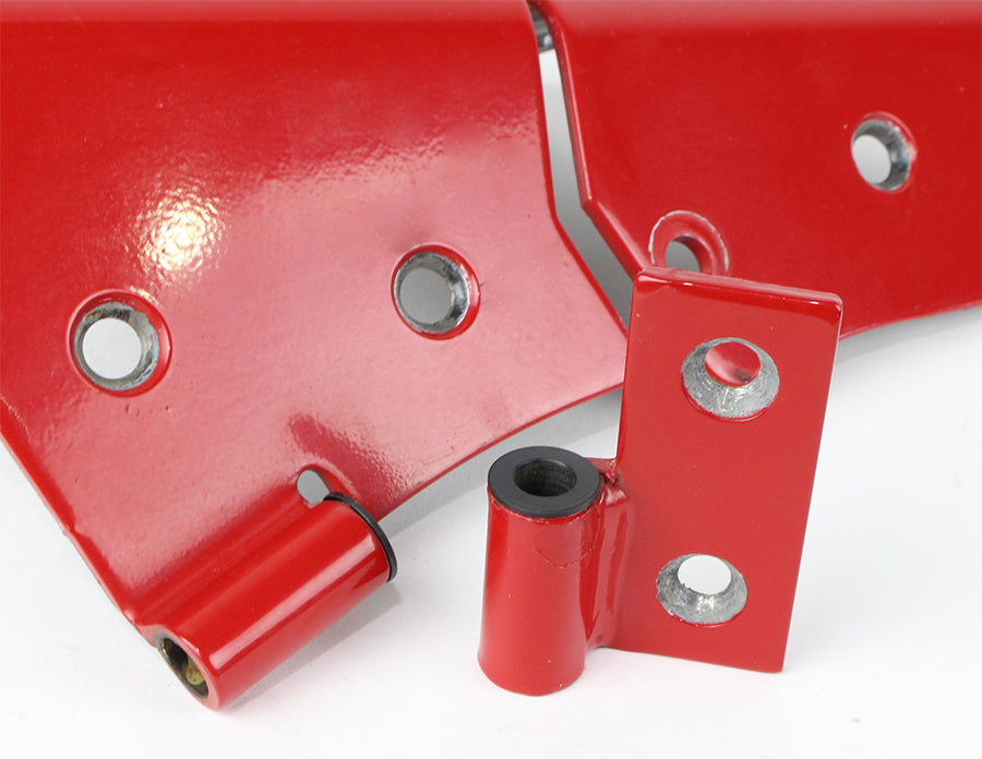 Jeep CJ/YJ/TJ Door Hinge Liner CJ, YJ, TJ Textured Black Kentrol-4