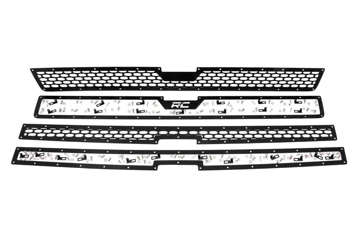 Mesh Grille 11-14 Silverado HD Rough Country-3