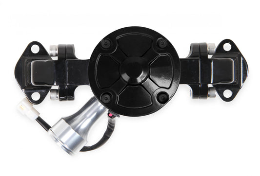 Electric Water Pump 35 GPM Black Fits 1965-2000 396-572 Big Block Chevrolet & 1997-2015 LS Based Engines with Adapter Mr Gasket-1