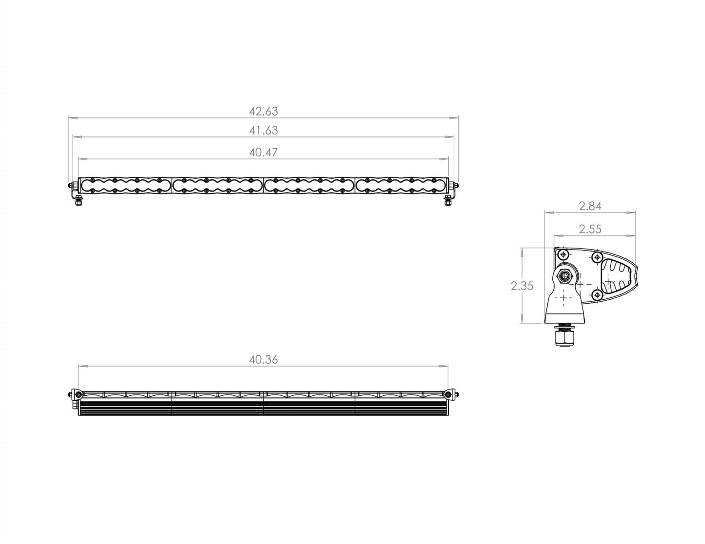 40 Inch LED Light Bar S8 Series Baja Designs-6