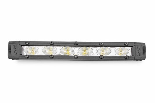 6 Inch Chrome Series LED Light Bar Slim Line Pair Rough Country-1