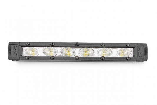 6 Inch Slimline CREE LED Light Bars Pair Chrome Series Rough Country-1