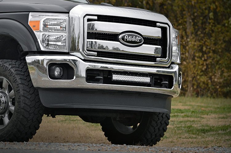Rough Country Ford 20 Inch LED Light Bar Hidden Bumper Mount 11-16 Super Duty Rough Country