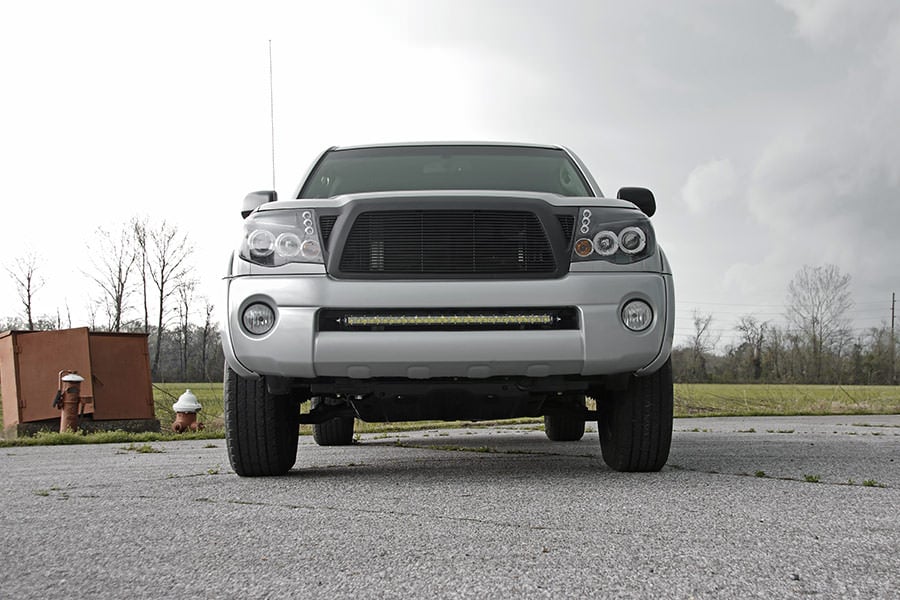 LED Light Mount Lower Grill 30 Inch Toyota Tacoma 2WD/4WD (2005-2015) Rough Country-5