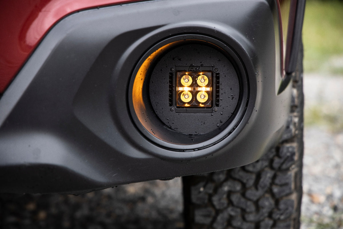 Subaru Led Fog Light Kit Black Series Spot Beam For 15-19 Outback Rough Country-4