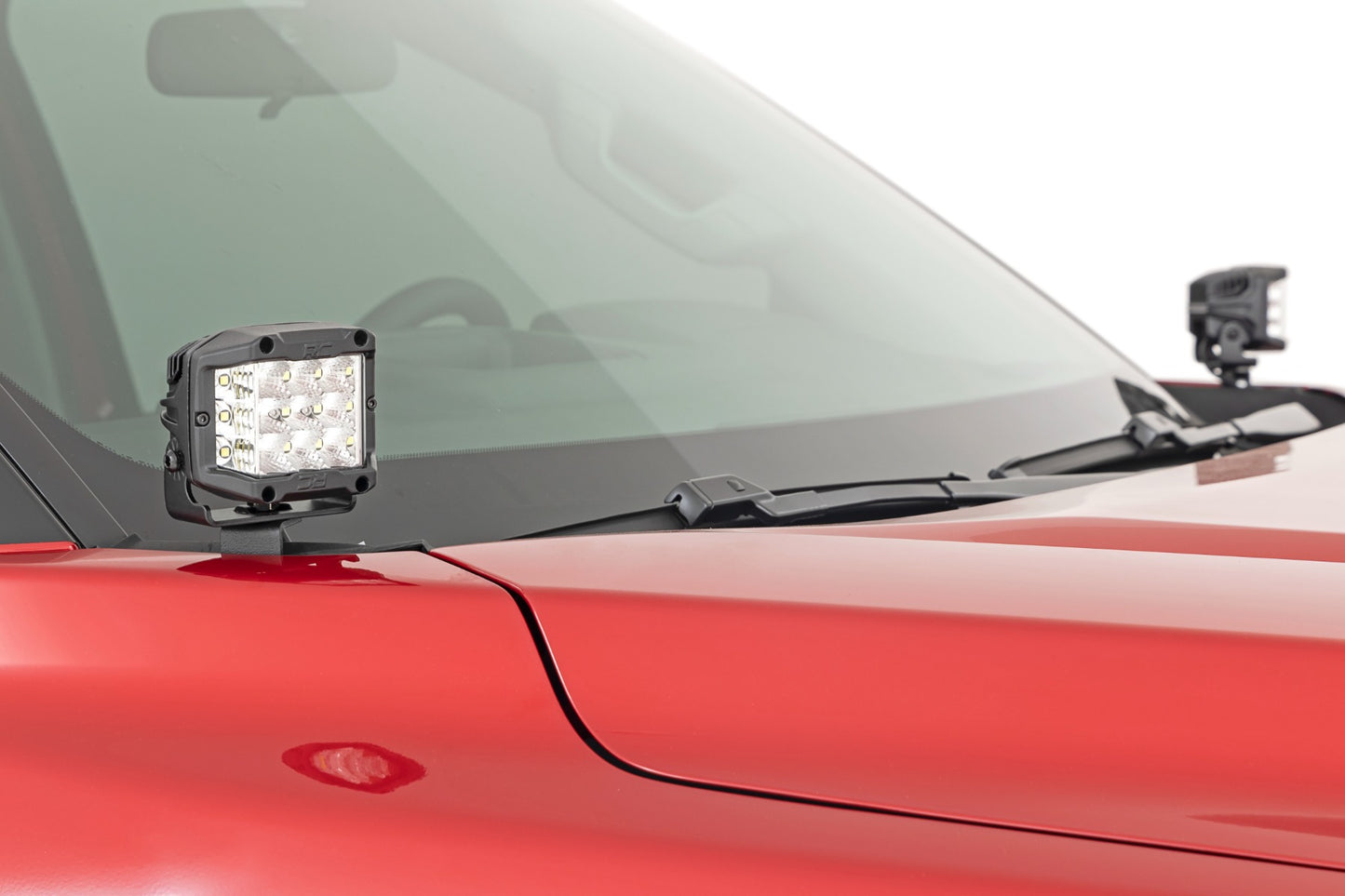 LED Light Kit Ditch Mount 3 Inch OSRAM Wide Toyota Tundra 2WD/4WD (22-26) Rough Country-5