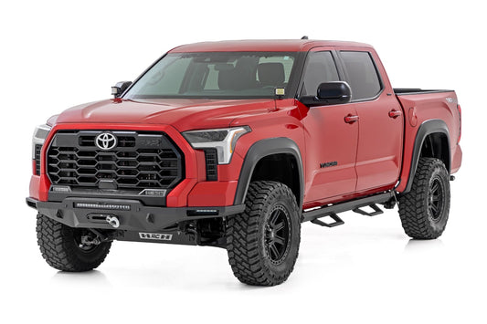 SRL2 Adj Aluminum Steps CrewMax Toyota Tundra 2WD/4WD (2022-2026) Rough Country-1