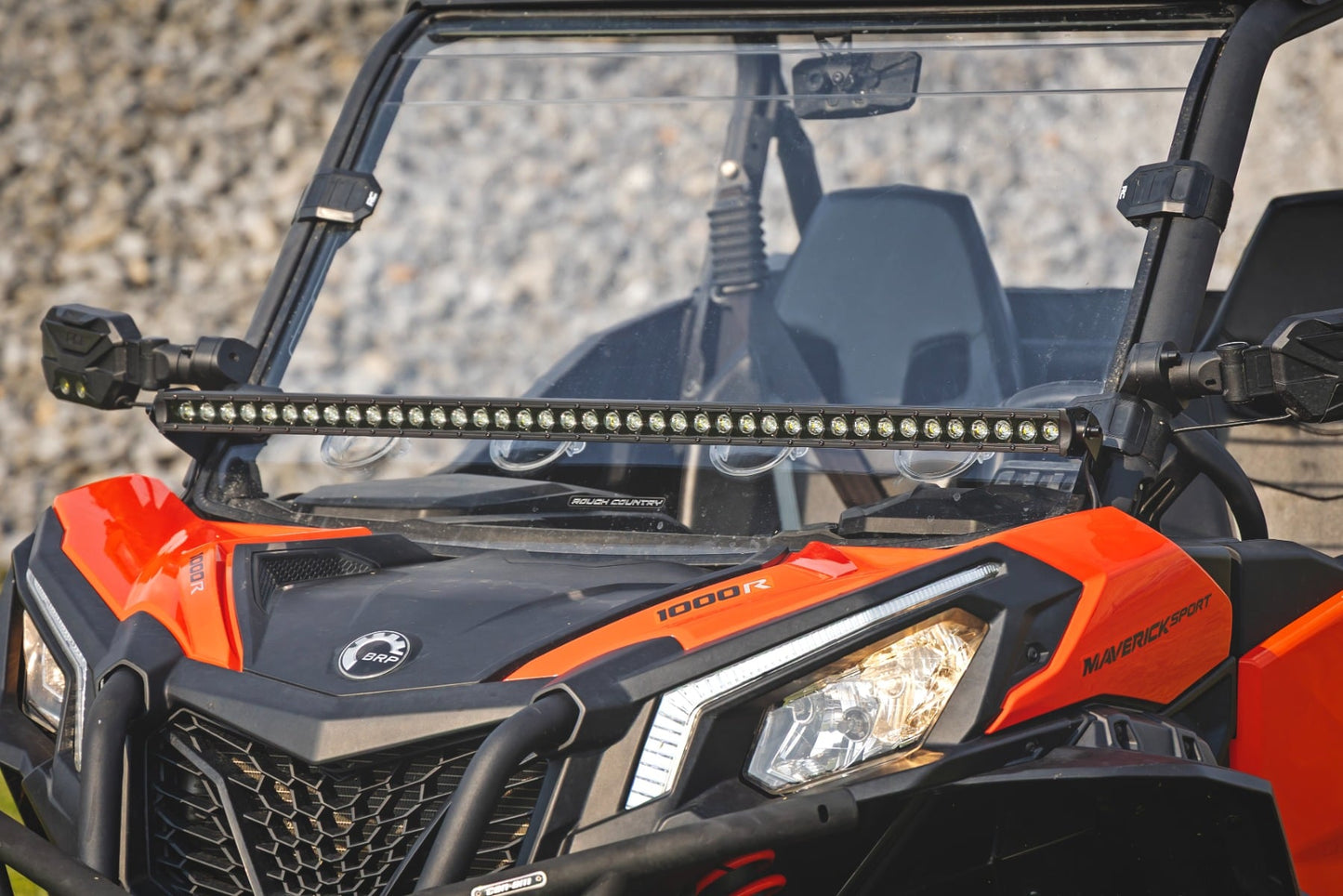 40 Inch LED Light Kit Forward Facing Can-Am Maverick Sport 1000R Rough Country-5