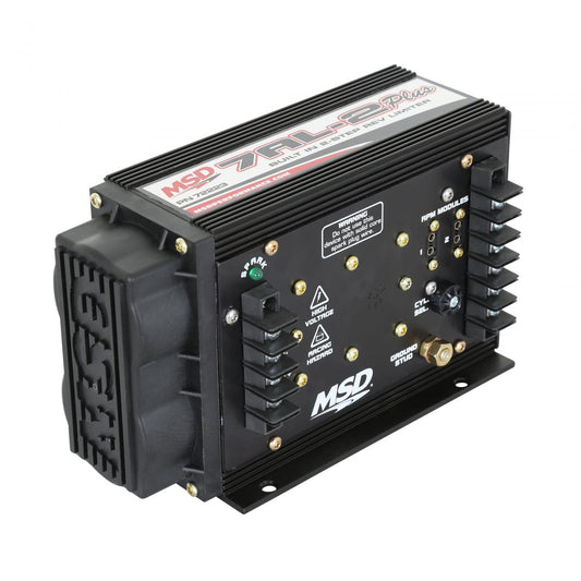 Black 7Al-2 Control A Staple In The Drag Race Community, Features A Built-In 2 Step Rev Control And Its Famous High Output Spark Energy. Now In Black MSD Ignition-1