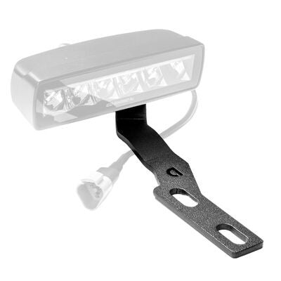 XE Hood Hinge Light Mounts Textured Black 2016-2023 Toyota Tacoma Go Rhino-1