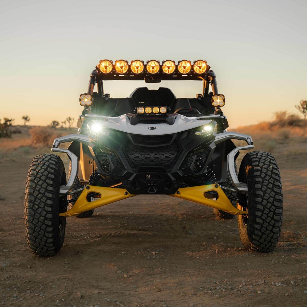 Can-Am Maverick R A-Pillar Light Mount For 2024-2025 KC Hilites-6