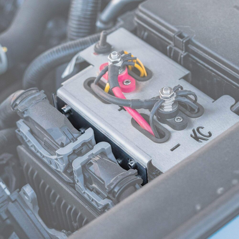 Universal 5-Relay Mounting Plate KC Hilites-4