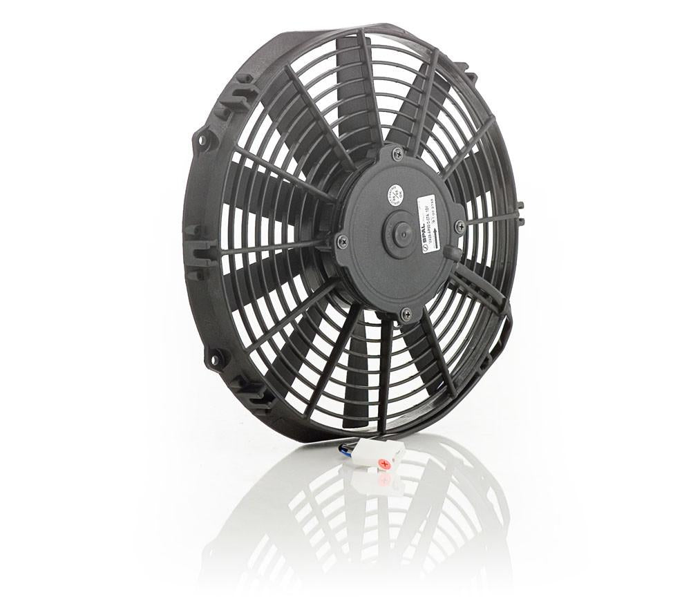 11 Inch Electric Puller Fan Euro Black Medium Profile Radiator Be Cool