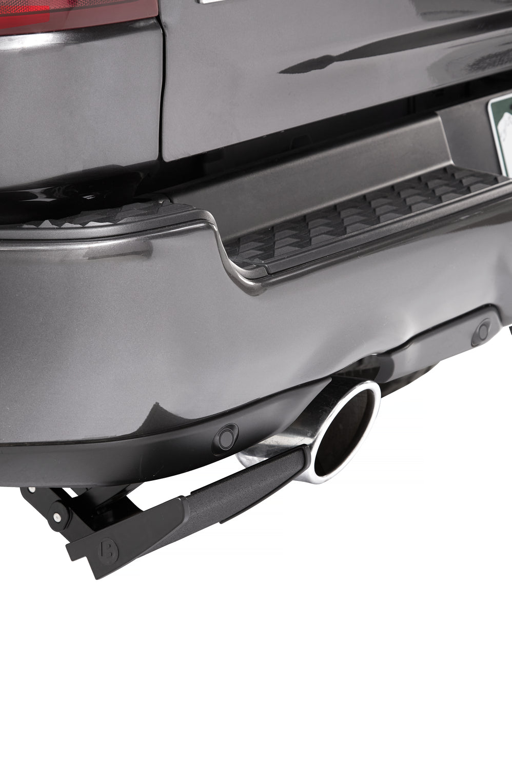 TrekStep Truck Bed Step Rear Mount For Ram 2019-2024 2500/3500 Passenger Side Black Bestop-1