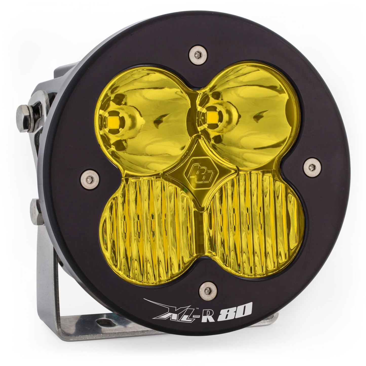 LED Light Pods Amber Lens Spot Pair XL R 80 Baja Designs-1