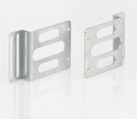 Corvette Condenser Brackets 63-67 Corvette Aluminum Radiator Be Cool-1