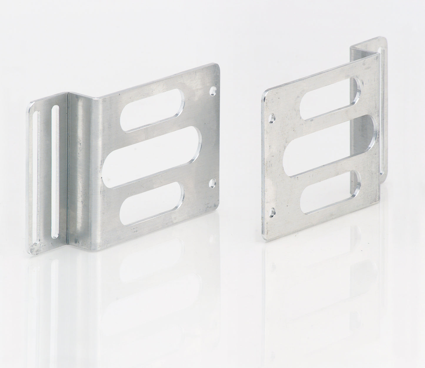 Corvette Condenser Brackets 63-67 Corvette Aluminum Radiator Be Cool-1