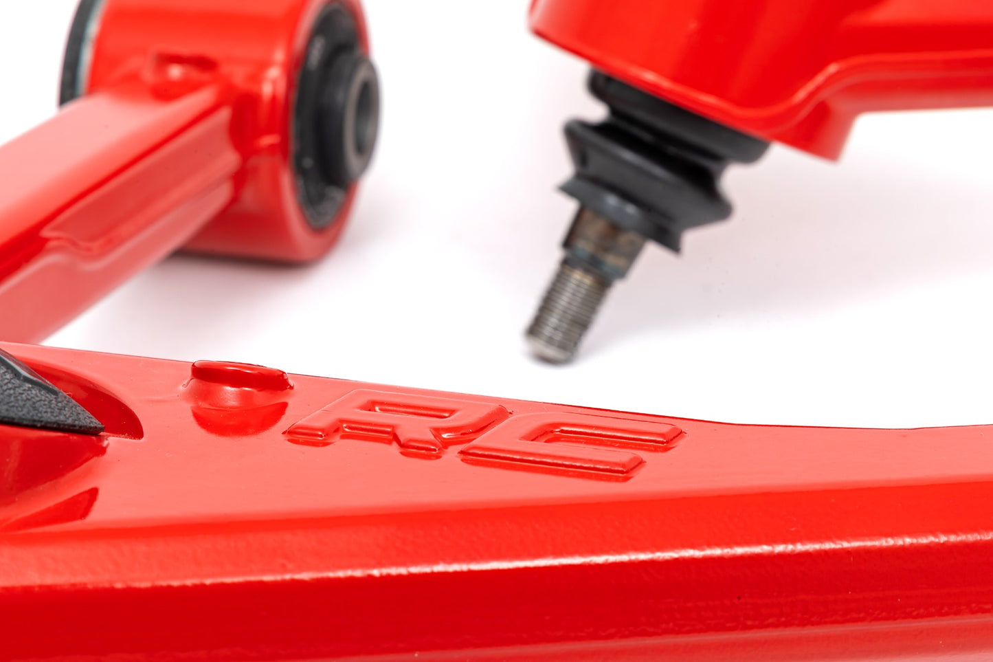 Red Forged Upper Control Arms 3.5 Inch Lift Toyota Tundra 2WD/4WD (07-21) Rough Country-2