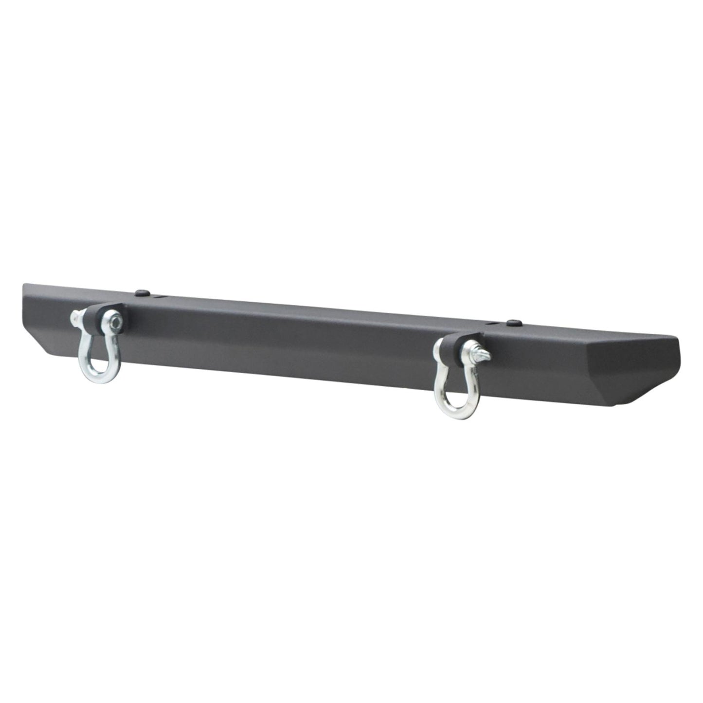 SRC Classic Front Bumper W/ D Rings Black Textured 76-06 Wrangler CJ/YJ/TJ/LJ Smittybilt