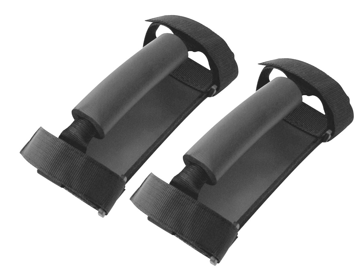 Deluxe Universal Cramp Killer Grab Handles, Black Pair Rampage