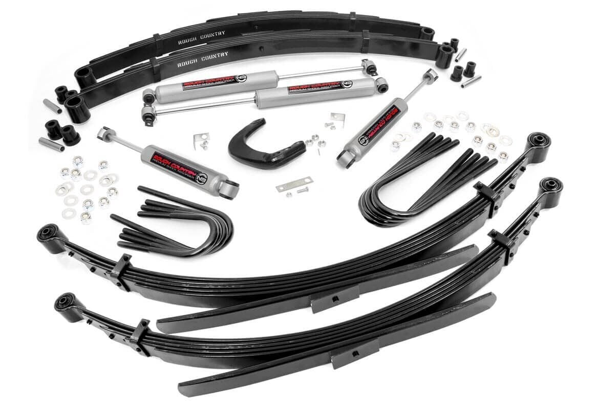 6 Inch Lift Kit | 52 Inch RR Springs | Chevy/GMC 3/4-Ton Suburban/C25/K25 Truck (77-87) Rough Country