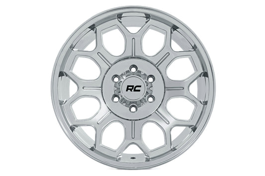 77 Series Wheel One-Piece Chrome 22x12 Rough Country-1