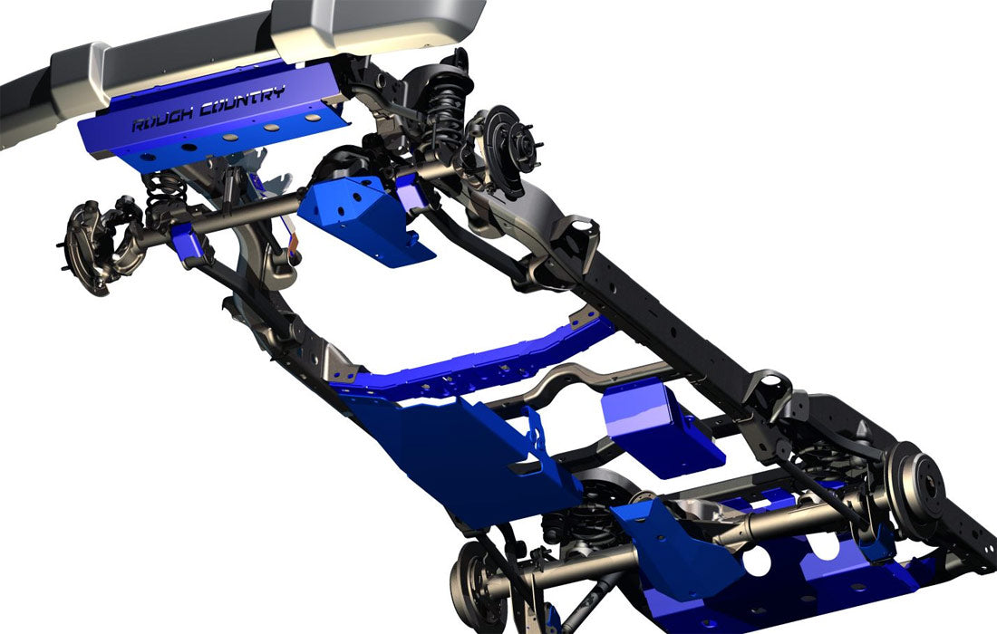 Rough Country Jeep Front Skid Plate 07-18 Wrangler JK Rough Country