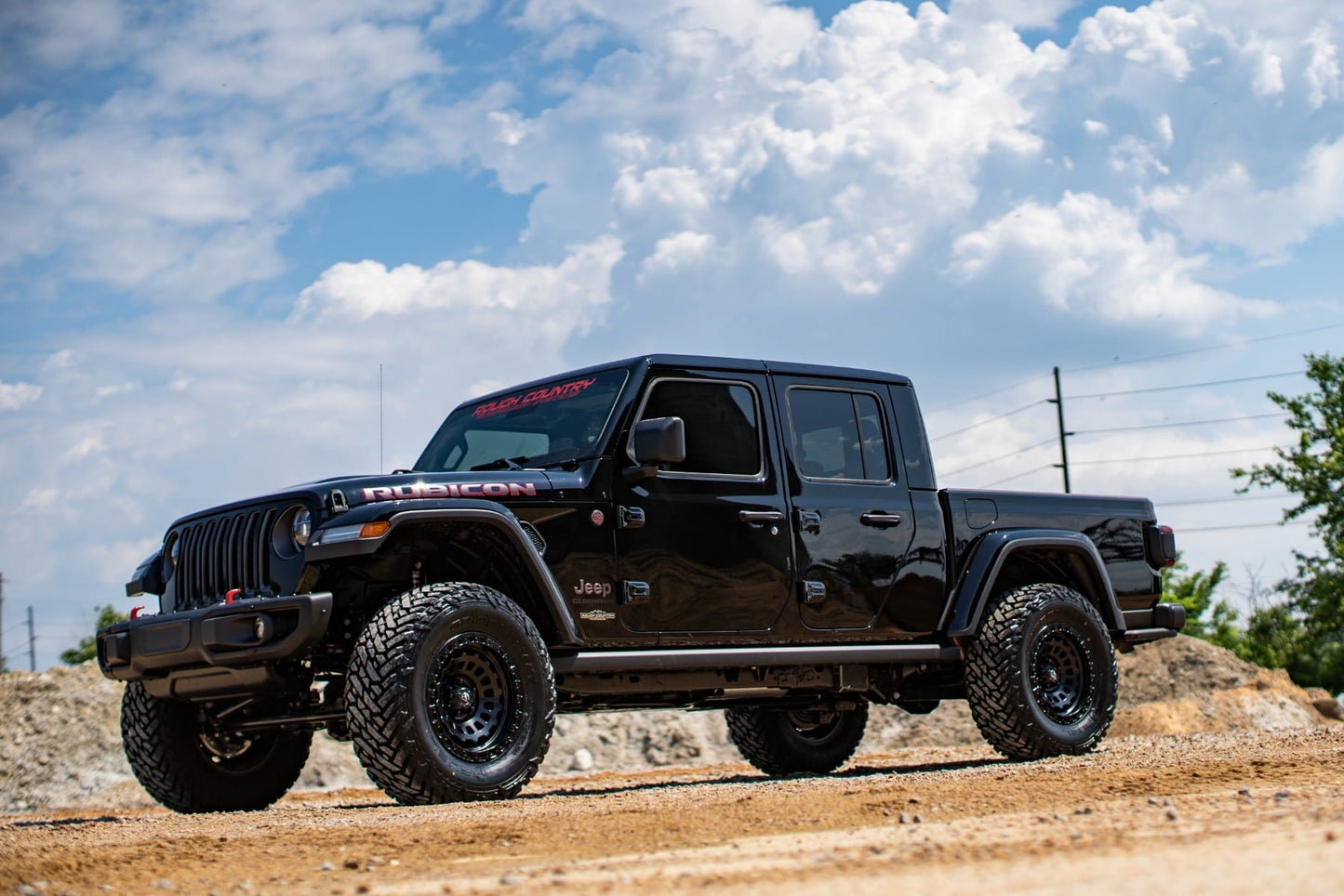 2.5 Inch Leveling Kits Springs M1 Jeep Gladiator JT 4WD (2024-2025) Rough Country-5