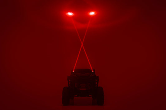 Laser Whip Light Kit RGBW 2400 Lumens Pair Rough Country-1