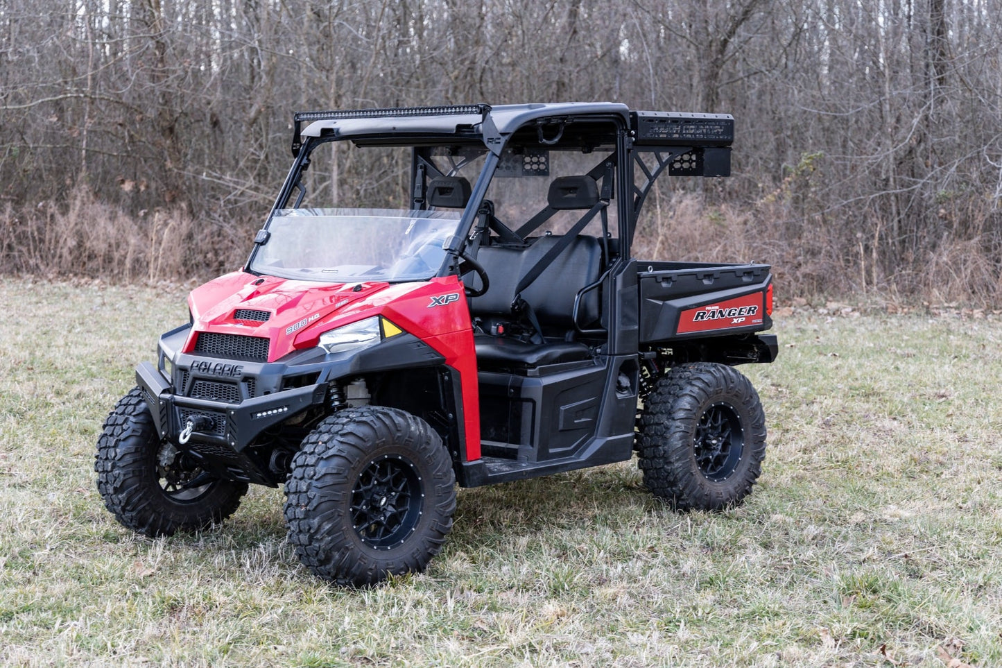 Vertex Rear Coil Over Shock Pair Adjustable Polaris Ranger 1000/Ranger XP 900/1000 Rough Country-5