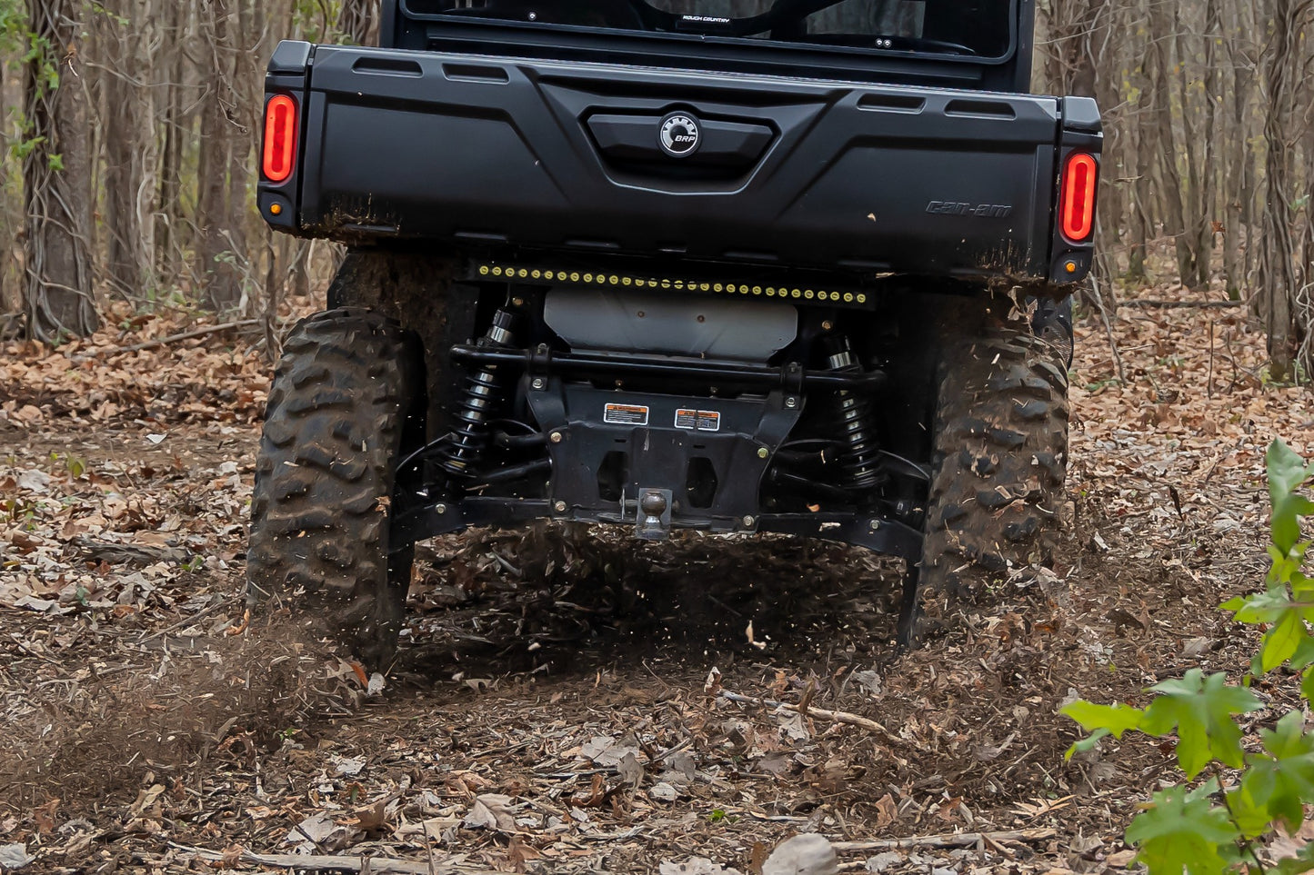Vertex Rear Coil Over Shock Pair Adjustable Can-Am Defender HD5/HD8/HD9/HD10 Rough Country-5