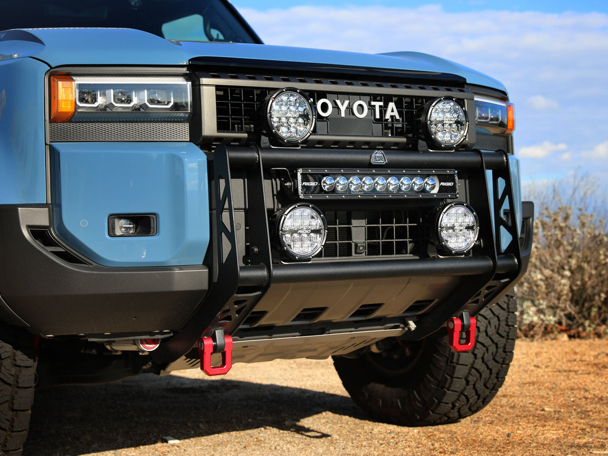 Terra Guard Bull Bar w/ Rigid Lights Toyota Land Cruiser (J250) 24-26 L4-2.4L (t) aFe Power-4