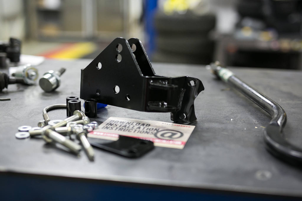 Jeep Front Track Bar Relocation Bracket Yeti XD For 07-18 Wrangler JK Steer Smarts-1