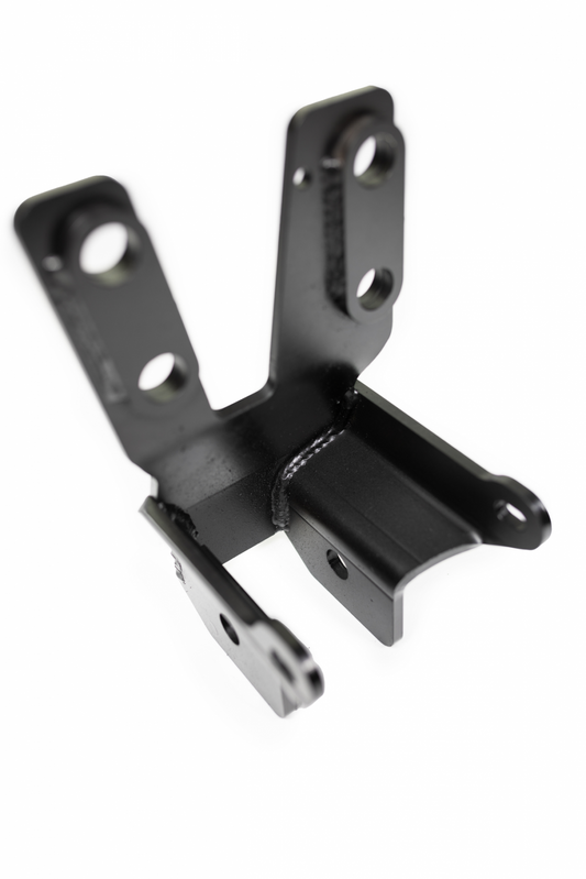 18-20 Jeep Wrangler/Gladiator JL/JT Yeti XD Sealed Bearing Sector Shaft Brace with Frame Side Track Bar Reinforcement Bracket - Aluminum Steering Box Only Steer Smarts-2