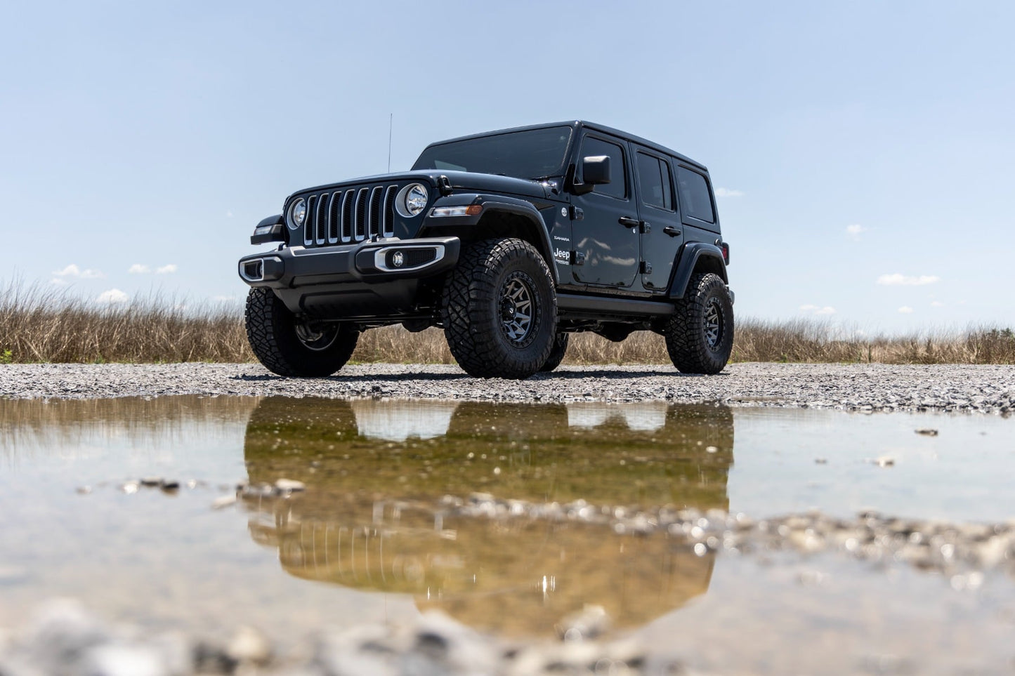 2.5 Inch Lift Kit Coils Jeep Wrangler Unlimited Non-Rubicon 4WD (2024-2026) Rough Country-5