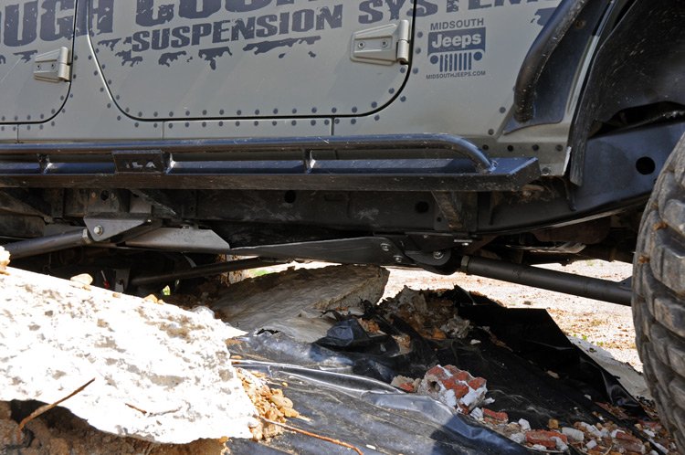 Rough Country Jeep Gas Tank Skid Plate 07-18 Wrangler JK Rough Country