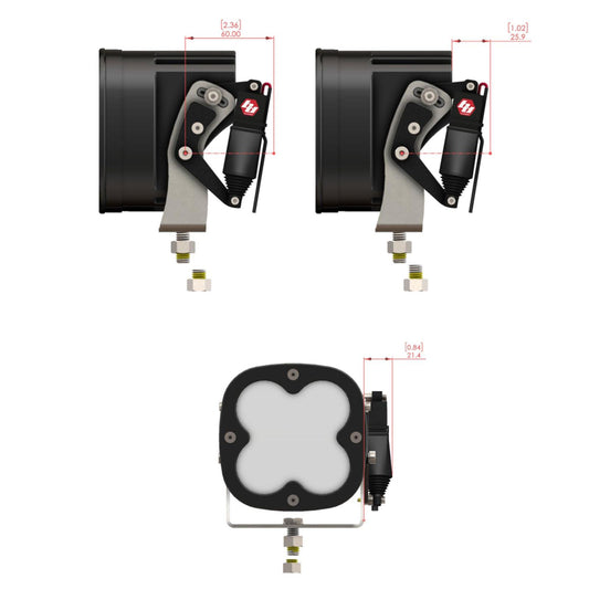 Reflex Light Actuator Kit XL Standard Housing Baja Designs-1