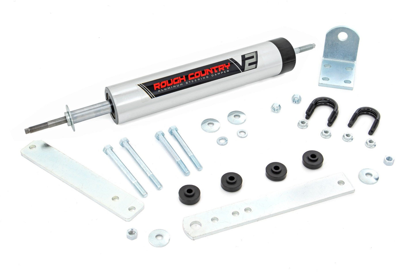 V2 Steering Stabilizer | Ford Bronco/F-150/F-250 (1980-1998) Rough Country