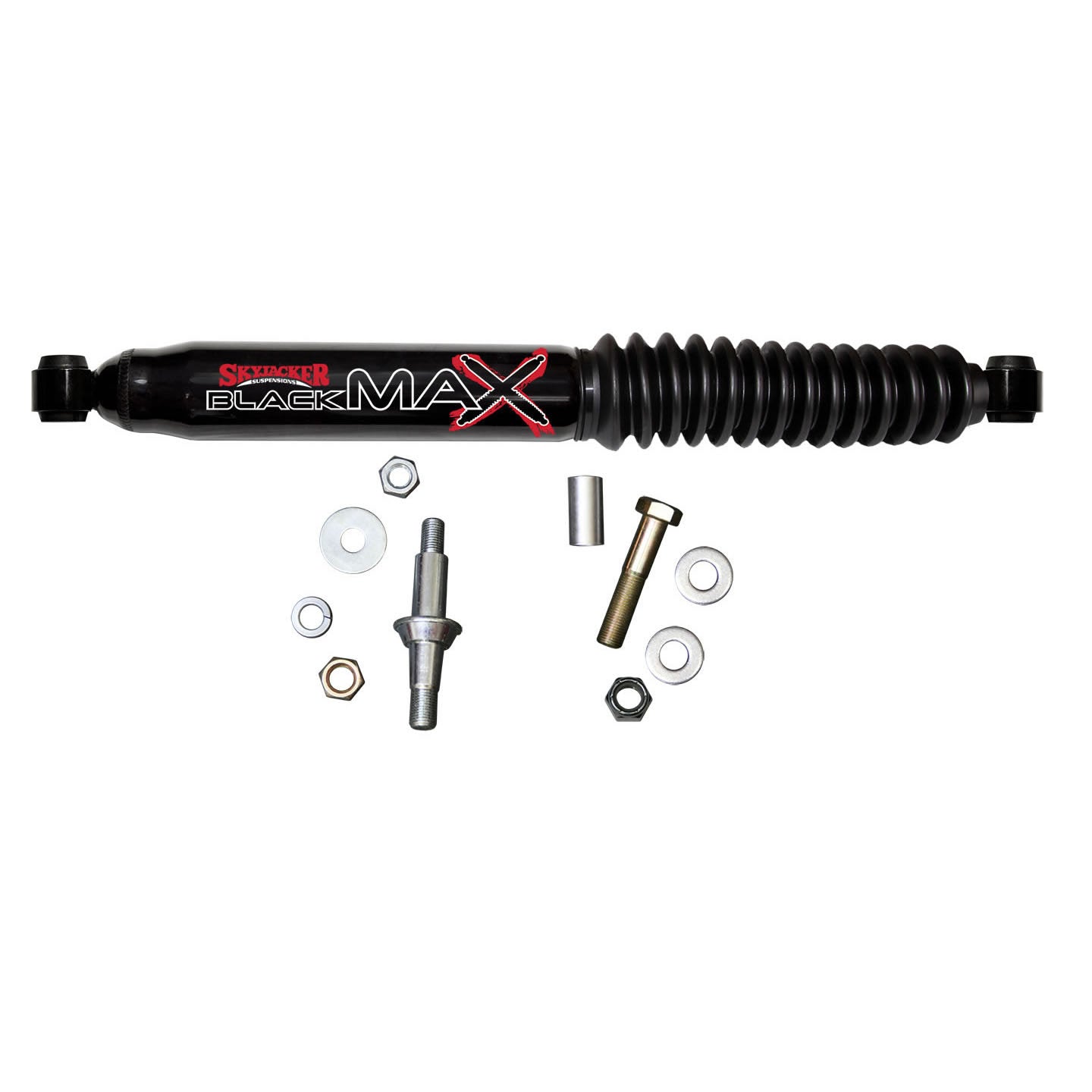 Steering Stabilizer HD OEM Replacement Kit Black Incl. OEM HD Steering StabilizerBlack Hardware Boot Not Incl. Due To Clearance Issue Skyjacker