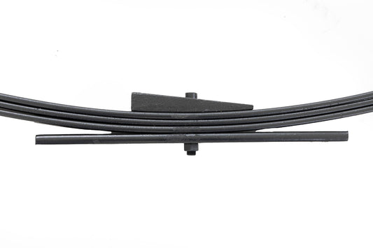 Rear Leaf Springs 2.5 Inch Lift Pair Jeep Wrangler YJ 4WD (1987-1995) Rough Country-1