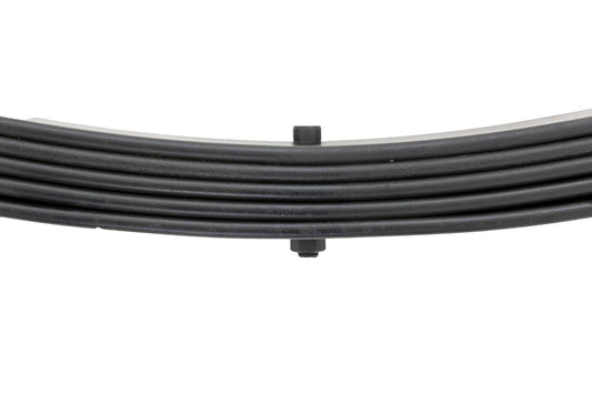 Front Leaf Springs 4 Inch Lift Pair Jeep CJ5/CJ7 7 4WD (1982-1986) Rough Country-1