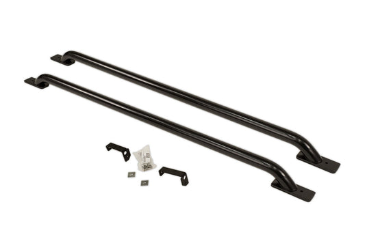 Stake Pocket Bed Rail Black Powdercoat 2014-2018 Silverado/Sierra 1500 Go Rhino-1